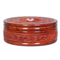 Thumbnail for Wooden Handmade Carving work Chapati Box Serving , Hot Pot Casserole for Kitchen Decoration Tableware Dime Store