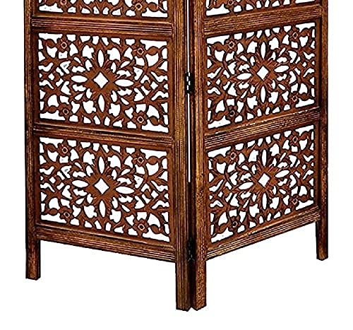 Foldable Partition for Living Rooms Wall Screen Separator & Room Divider for Living Room, Bedroom, Office, Restaurants Dime Store