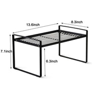Thumbnail for Stackable Kitchen Cabinet and Counter Shelf Organizer | Multipurpose Pantry Bedroom Bathroom Storage Racks Dime Store