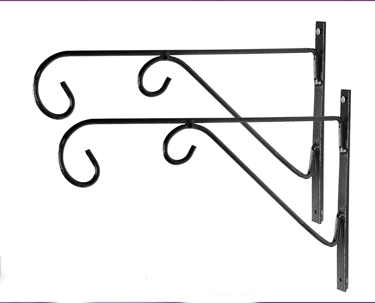 Metal Plant Hanger Wall Bracket Wall Hanging Plant Hook for Indoor Outdoor Balcony Dime Store