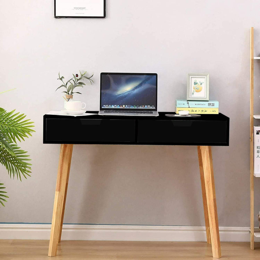 Console Table Side Table for Bedroom, Living Room with Storage Drawer and Legs, Office Table Desk, Bedside Table, End Table, Study Table Dime Store
