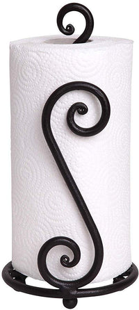Thumbnail for Wrought Iron Kitchen Tissue Paper Roll Holder Kitchen Storage Paper Towel Holder Dime Store