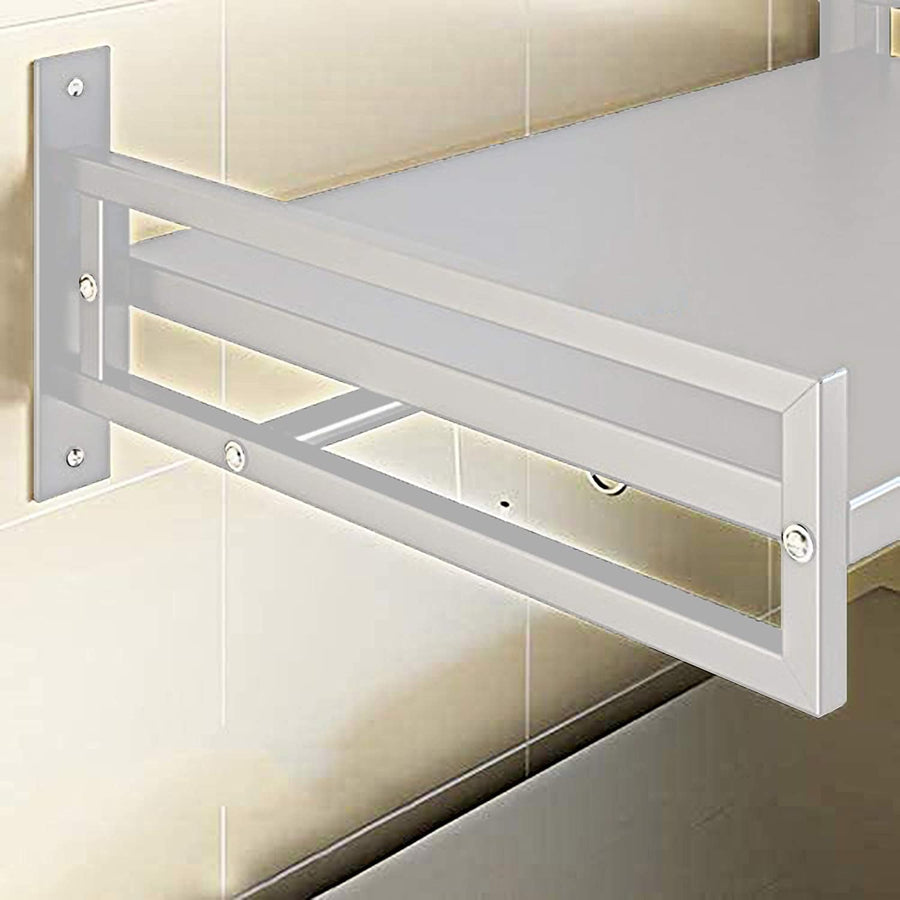 Universal Microwave Stand Oven Stand for Counter Top and Wall Mount Kitchen Organizer Shelf Dime Store