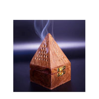 Thumbnail for Wooden Incense Holder , Lobaan Fragrance Stick Holder | Dhoop Stand Ash Catcher Decorative Handicraft Dime Store