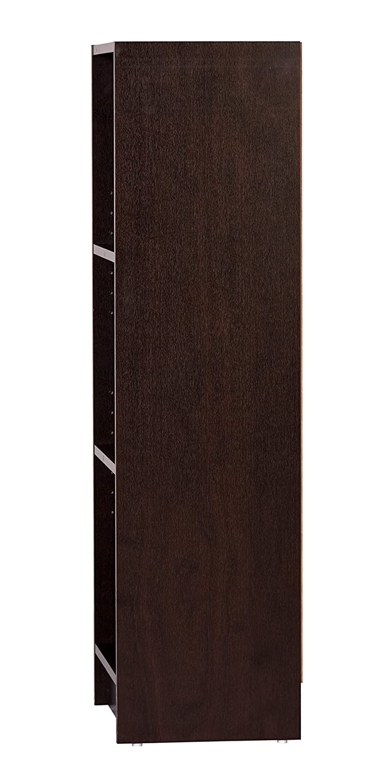 Dime Store Engineered Wood Book Shelf Book Case Storage Rack for Home Office Library (3 Tier) Dime Store