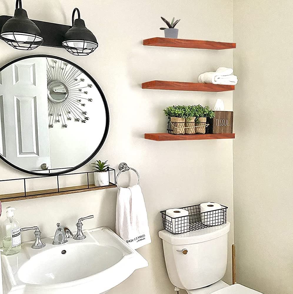 Dime Store Wall Mounted Wall Shelves Floating Shelf for Living Room Bedroom Storage Shelf for Home Decor Items Dime Store