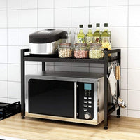 Thumbnail for Universal Microwave Stand Oven Stand for Counter Top and Wall Mount Kitchen Shelf Organizer Dime Store