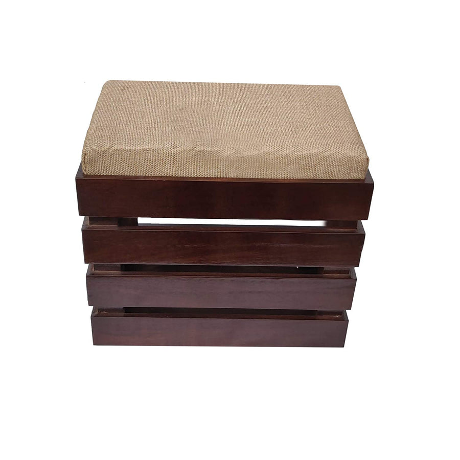 Wooden Stool/Foot Stool/Collapsible Storage Stool/Office Stool/Stool for Kitchen/Wooden Stool Dime Store