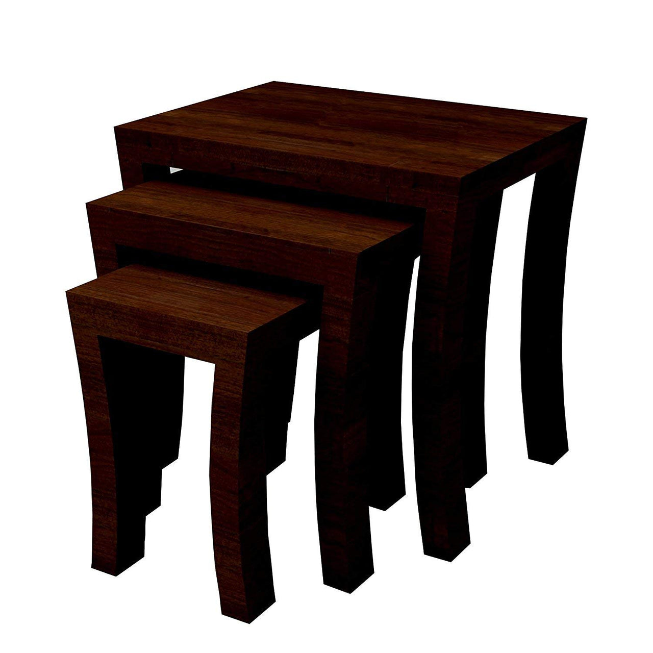Nesting Tables come End Table Side Table Nightstand Coffee Table Office Table in Hard Wood Dime Store
