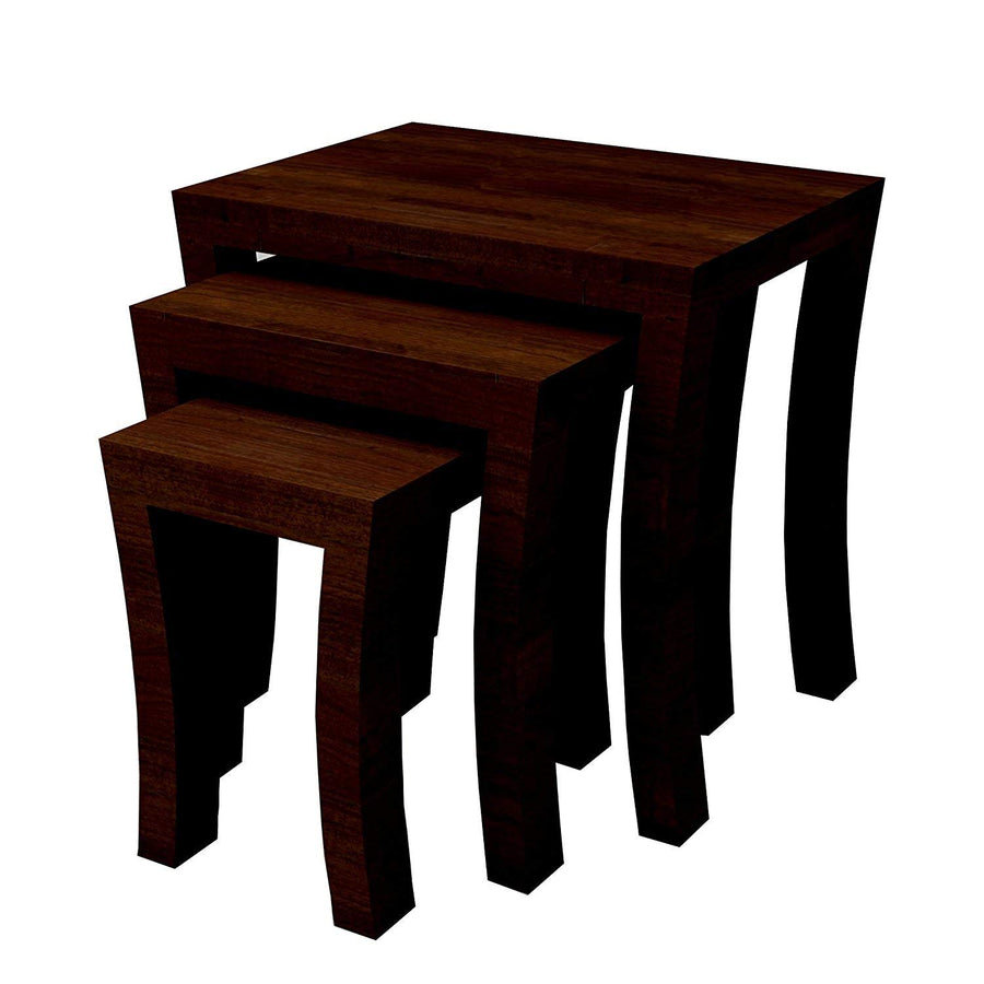 Nesting Tables come End Table Side Table Nightstand Coffee Table Office Table in Hard Wood Dime Store