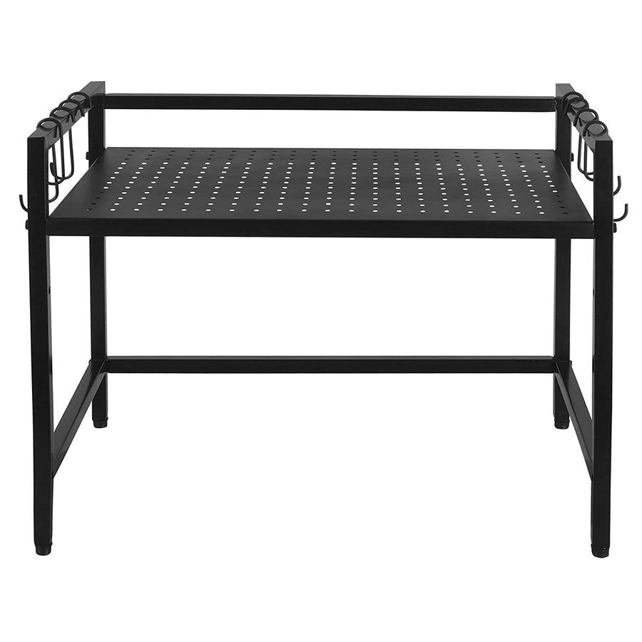Universal Microwave Stand Oven Stand for Counter Top and Wall Mount Kitchen Shelf Organizer Dime Store