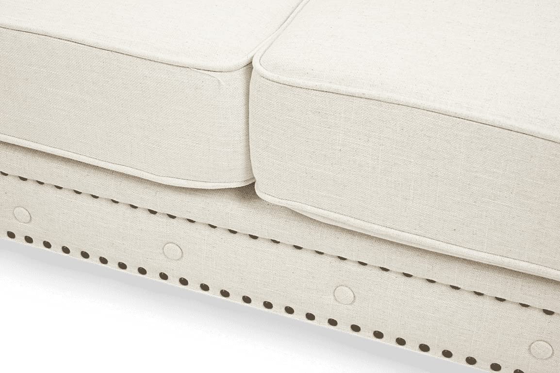 Wooden 2 Seater Chesterfield Sofa for Livingroom, Bedroom & Office | Modern Arm Chesterfield Sofa for Hallway Dime Store