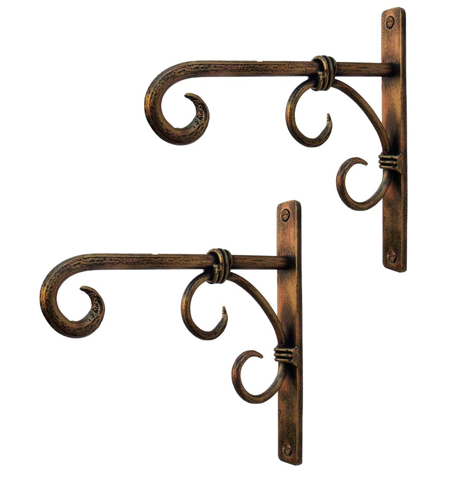 Metal Plant Hanger Wall Hanging Plant Hook for Bird Feeders Planters Lanterns Wind Chimes Hanging Baskets Ornaments String Lights Indoor Outdoor Dime Store