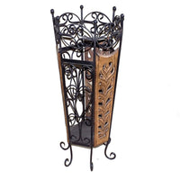 Thumbnail for Wooden and Wrought Iron Umbrella Stand Cum Planter for Livingroom Office Bedroom Garden Dime Store