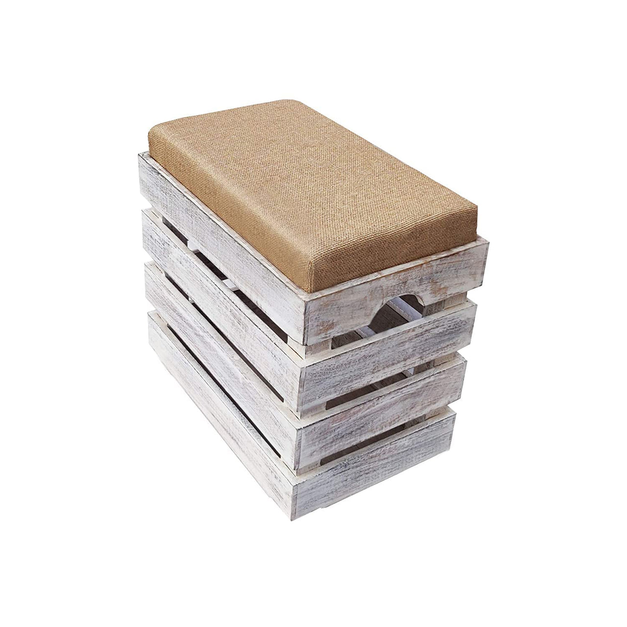 Wooden Stool/Foot Stool/Collapsible Storage Stool/Office Stool/Stool for Kitchen/Wooden Stool Dime Store