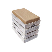 Thumbnail for Wooden Stool/Foot Stool/Collapsible Storage Stool/Office Stool/Stool for Kitchen/Wooden Stool Dime Store
