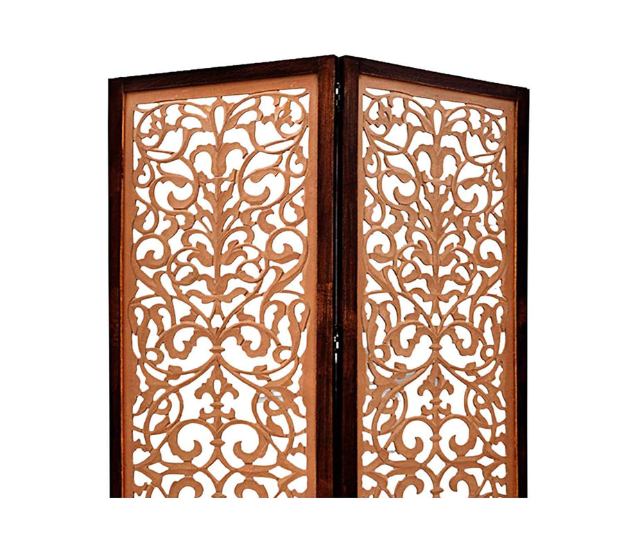 Wooden Folding Room Partition for Living Rooms Wall Screen Separator & Room Divider for Living Room, Bedroom, Office, Restaurants Dime Store