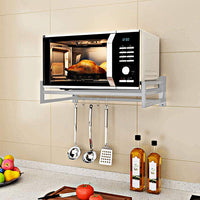 Thumbnail for Universal Microwave Stand Oven Stand for Counter Top and Wall Mount Kitchen Organizer Shelf Dime Store