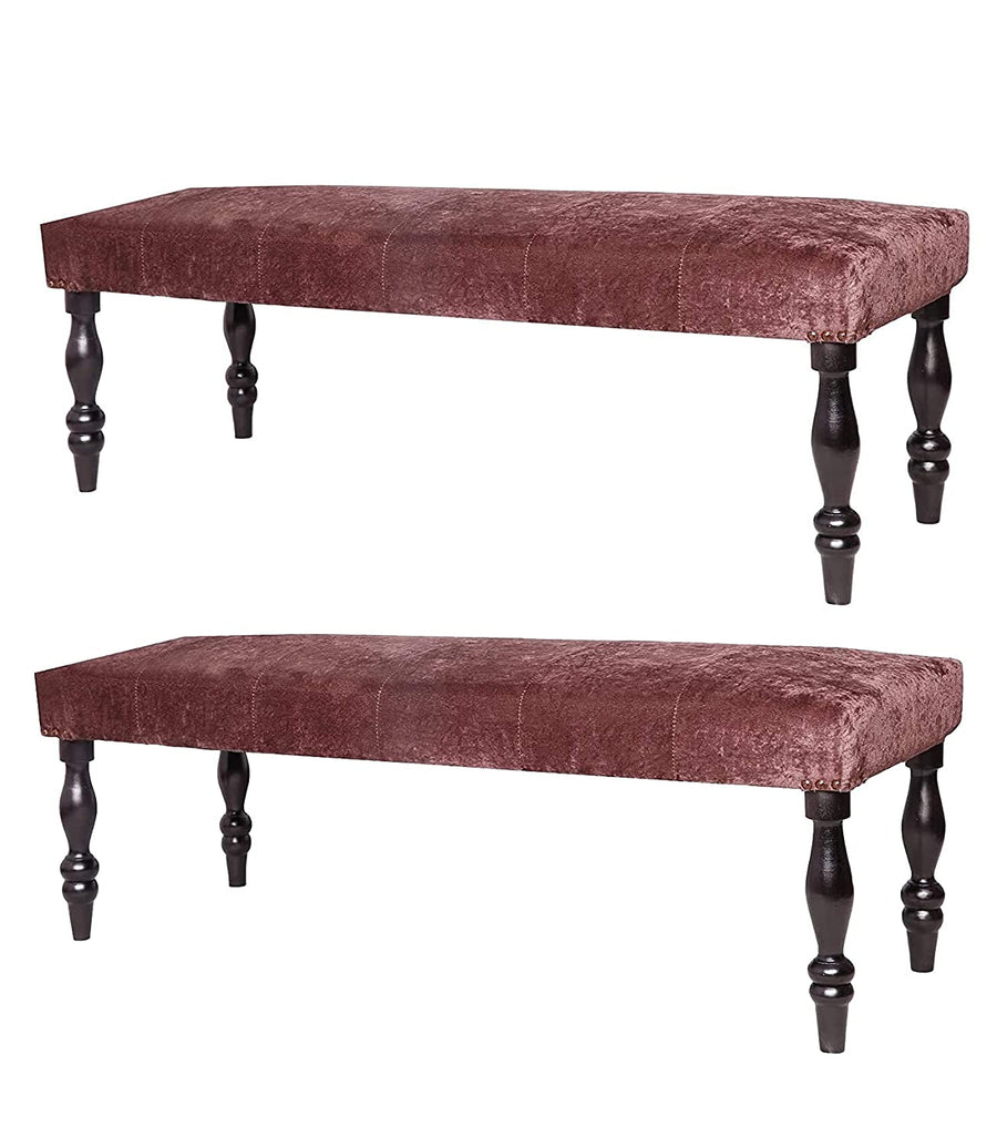 Wooden Bench for Living Room Home Dining Room 2 Seater Sofa Bench Dime Store