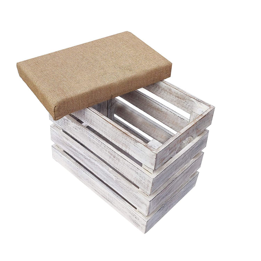 Wooden Stool/Foot Stool/Collapsible Storage Stool/Office Stool/Stool for Kitchen/Wooden Stool Dime Store
