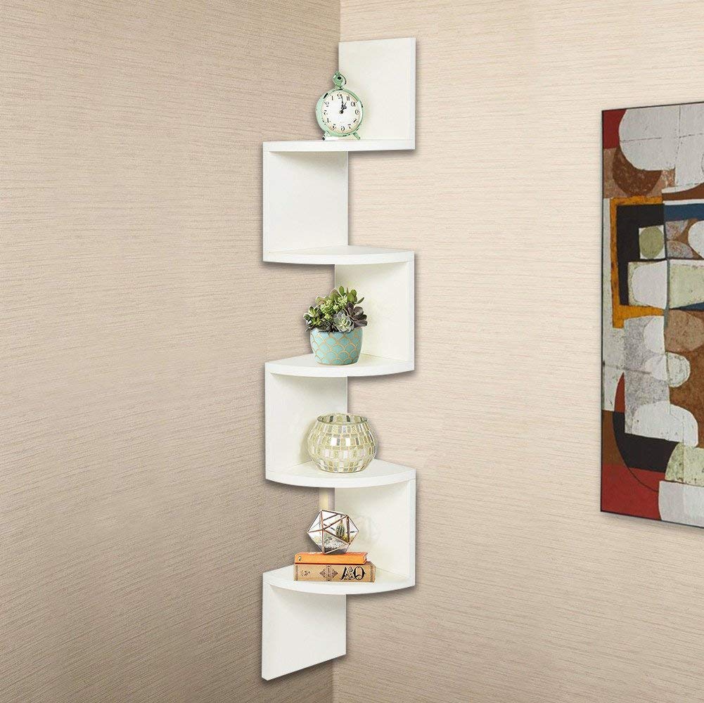 Wall Mount Corner Wall Shelf Racks Wall Shelves for Living Room Book Shelf Shelves Wall Decoration Dime Store