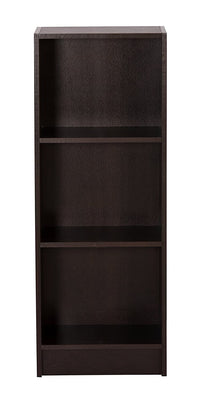 Thumbnail for Dime Store Engineered Wood Book Shelf Book Case Storage Rack for Home Office Library (3 Tier) Dime Store