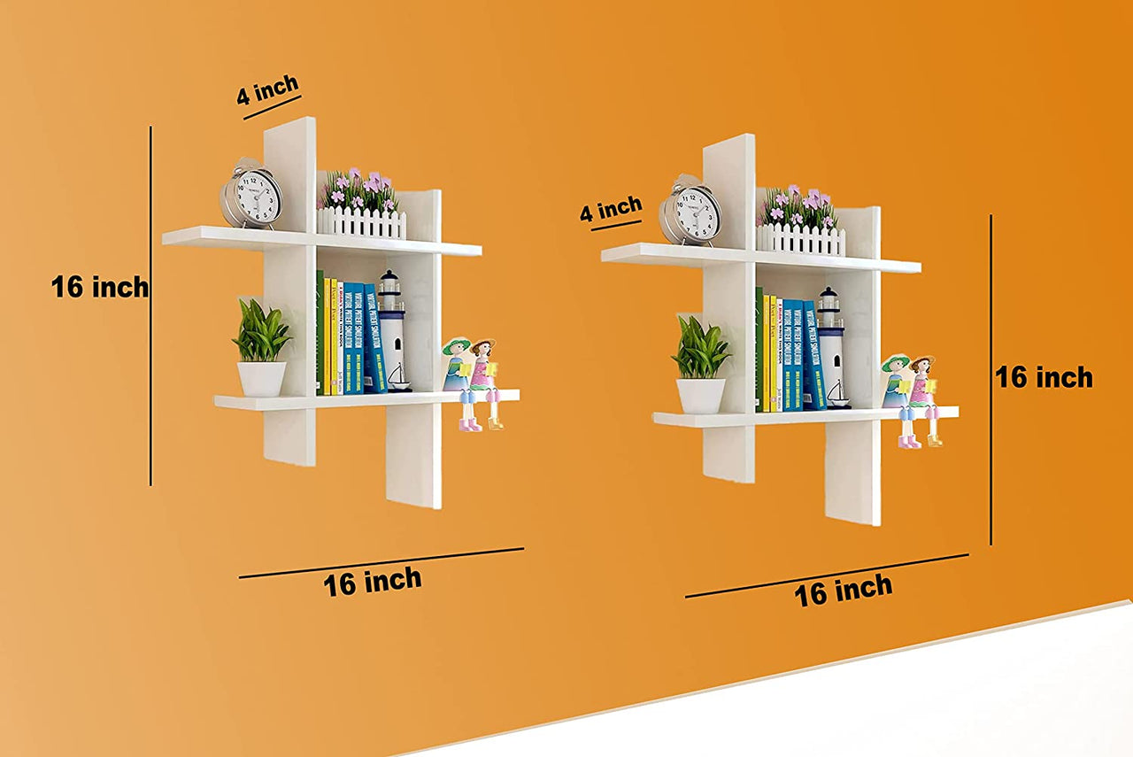 Dime Store Wall Mount Floating Wall Shelves Rack for Living Room Wall Mounted Shelf for Home Decor Items Dime Store