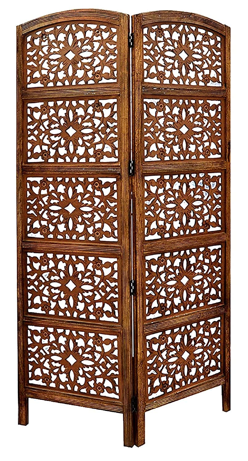 Foldable Partition for Living Rooms Wall Screen Separator & Room Divider for Living Room, Bedroom, Office, Restaurants Dime Store