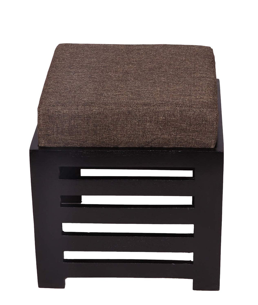 Wooden Stool/Foot Stool/Fruit Stool/Square Table/Office Stool/Stool for Kitchen/Wooden Stool Cotton Cover Dime Store