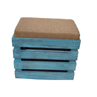 Thumbnail for Wooden Stool/Foot Stool/Collapsible Storage Stool/Office Stool/Stool for Kitchen/Wooden Stool Dime Store