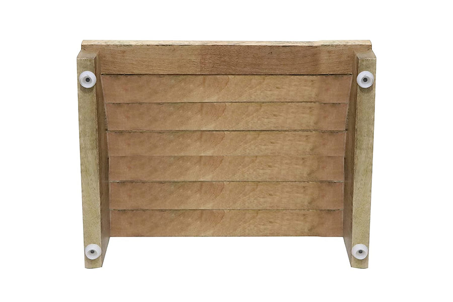 Foot Rest Under Table for Office Home | Under Desk Foot Raster (Natural, Large) Dime Store