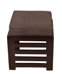 Thumbnail for Wooden Stool/Foot Stool/Fruit Stool/Square Table/Office Stool/Stool for Kitchen/Wooden Stool Cotton Cover Dime Store