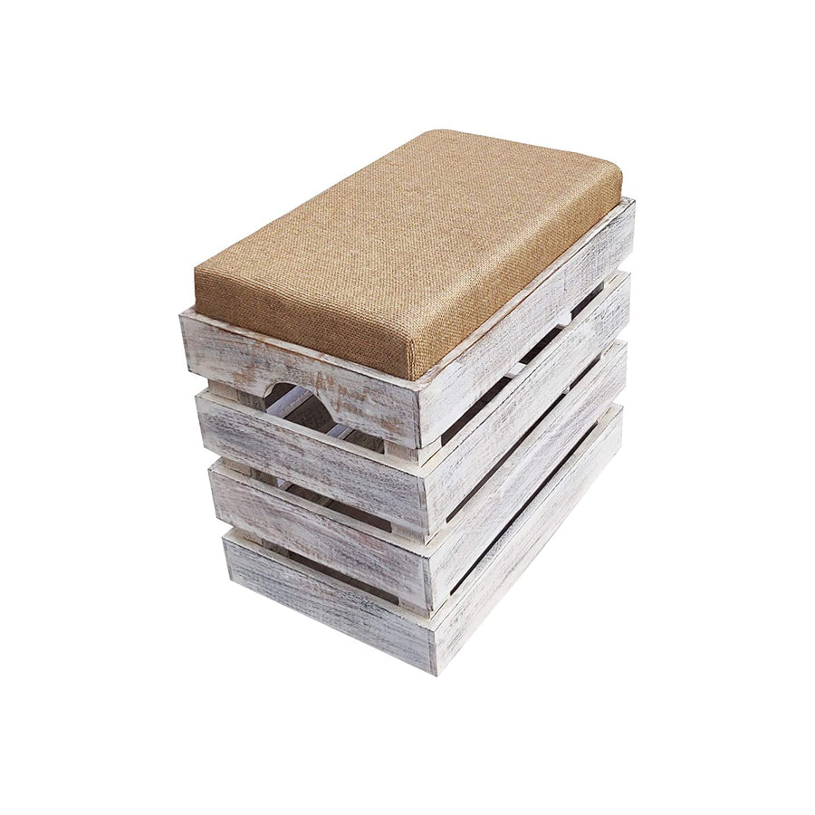 Wooden Stool/Foot Stool/Collapsible Storage Stool/Office Stool/Stool for Kitchen/Wooden Stool Dime Store