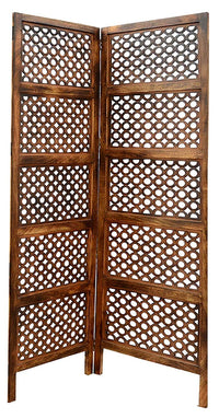 Thumbnail for Wooden Folding Partition Screen for Livingroom & Hall | Room Divider Wall Screen , Room Separator | Dime Store