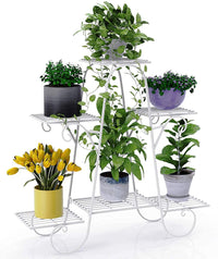 Thumbnail for Multi 6 Tier Plant Stand Flower Pot Stand for Balcony Living Room Outdoor Indoor Plants Plant Holder Home Décor Item Dime Store