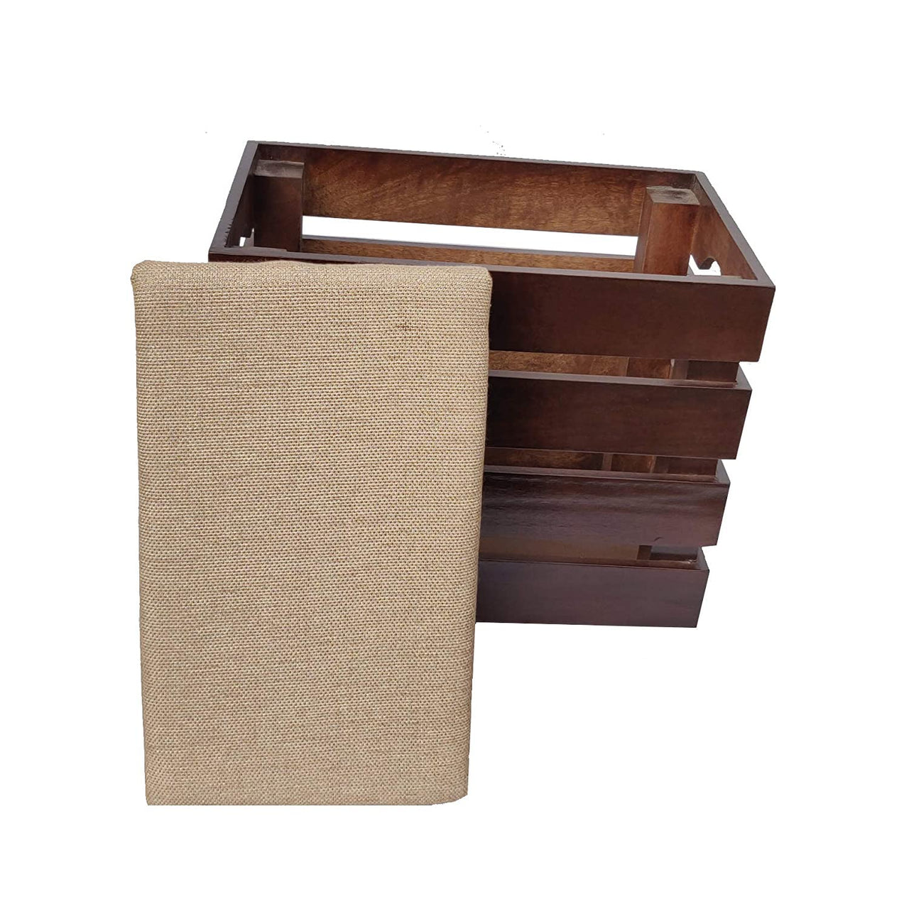 Wooden Stool/Foot Stool/Collapsible Storage Stool/Office Stool/Stool for Kitchen/Wooden Stool Dime Store