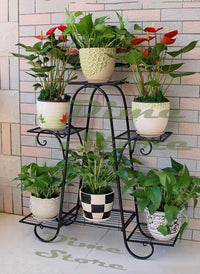 Thumbnail for Multi 6 Tier Plant Stand Flower Pot Stand for Balcony Living Room Outdoor Indoor Plants Plant Holder Home Décor Item Dime Store