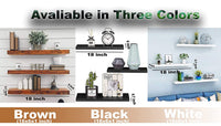 Thumbnail for Dime Store Wall Mounted Wall Shelves Floating Shelf for Living Room Bedroom Storage Shelf for Home Decor Items Dime Store