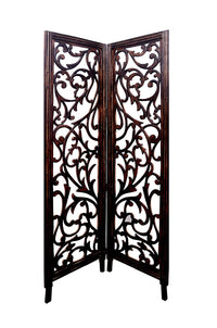 Thumbnail for Wooden Rooms Partition for Living Rooms / Wooden Screens Separator & Room Divider with Stands 4 Panels for Living Room/Bedroom/Office/ Restaurants Dime Store