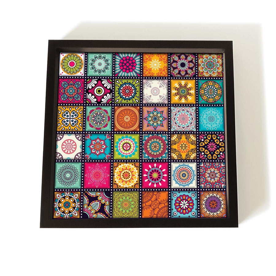 MDF Tray for Dining Table Serving Tray Fancy for Home and Kitchen Storage Tea Bed Tray Multipurpose Tray Tray for Décor Gift Item Dime Store