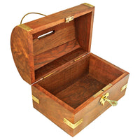 Thumbnail for Wooden Handmade Modern Money Bank , Piggy Bank for Kids & Adults Coin Storage Box Dime Store