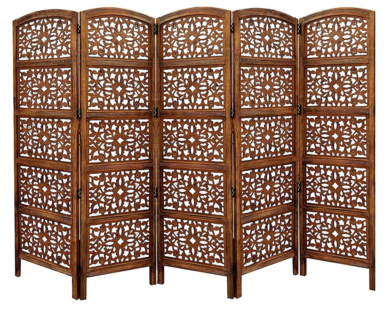 Foldable Partition for Living Rooms Wall Screen Separator & Room Divider for Living Room, Bedroom, Office, Restaurants Dime Store