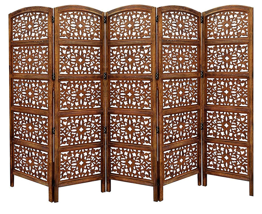 Foldable Partition for Living Rooms Wall Screen Separator & Room Divider for Living Room, Bedroom, Office, Restaurants Dime Store