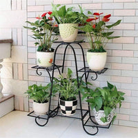 Thumbnail for Multi 6 Tier Plant Stand Flower Pot Stand for Balcony Living Room Outdoor Indoor Plants Plant Holder Home Décor Item Dime Store