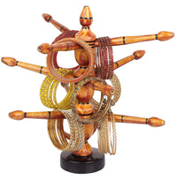Thumbnail for Wooden Tree Shaped Bangle Stand for Storage Bangles & jewel Organizer Display Organizer, Bracelet Holder for Jewelry Dime Store