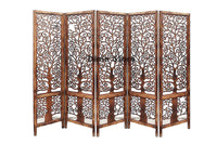 Thumbnail for Folding Room Wooden Partition | Wall Screen Room Decor | Room Separator | Partition Curtains for Hall Room Divider Dime Store