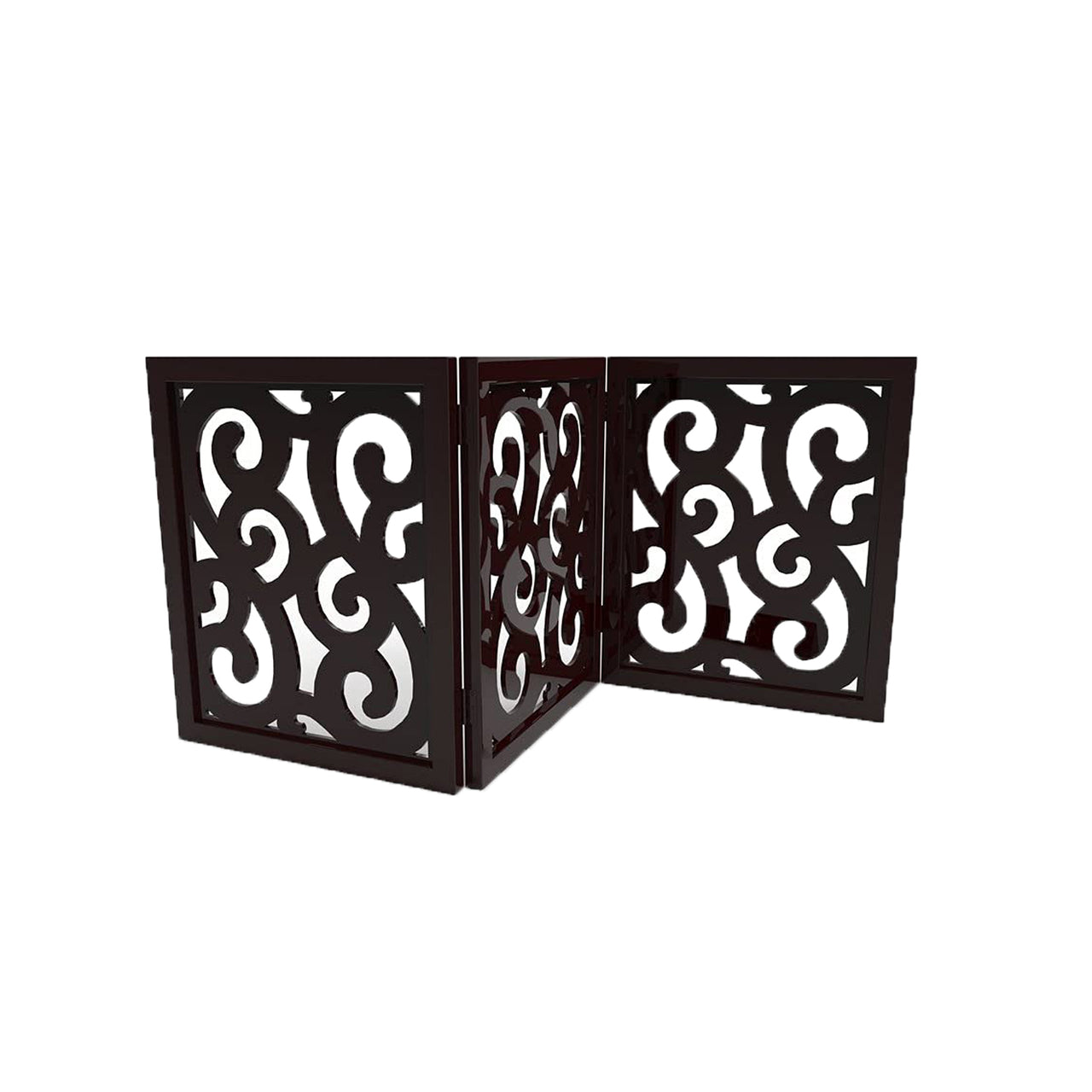 Wooden Pet Gate for Safety Baby Gate for Stairs, Step Over Fence for Stairs, Freestanding Pet Barrier, Child Barrier Dime Store
