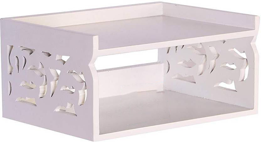 Setup Box Stand / Set Top Box Stand Wall Mount for Home Wall Shelf for Holding Speakers WiFi Router Game Console Remote Stand Dime Store