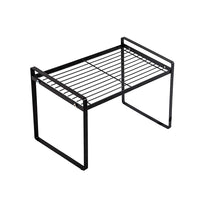 Thumbnail for Stackable Kitchen Cabinet and Counter Shelf Organizer | Multipurpose Pantry Bedroom Bathroom Storage Racks Dime Store