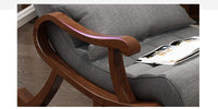 Thumbnail for Rocking Chair Cushioned | Swing Chair Swaying Chair Aaram Chair Dime Store